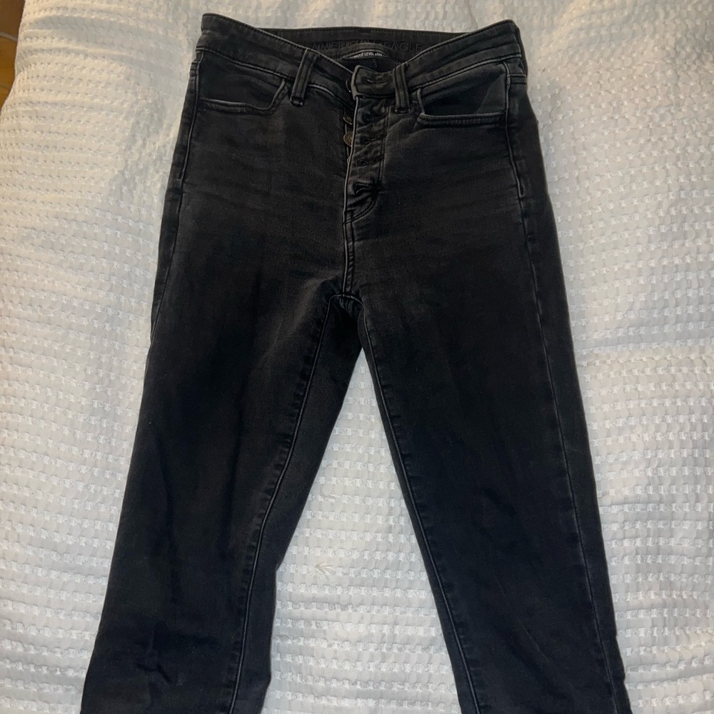 American Eagle high waisted, skinny jeans